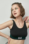 Black Bu4u Seamless Sports Bra - 3
