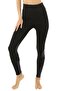 Revolution Recovery High Waist Sports Leggings Black Anthracite - 4