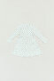 Heart Printed Ribbed Girl's Dress - 2
