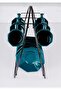 Black Oval Mug And Cup Hanger Stand - 4