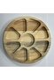 Wooden Spruce Vuslat Presentation/Snack Plate