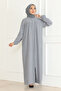 Mevlana Cut Casual Dress with Robe