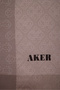 شال جاكار مونوغرام مقاس 75 × 190 سم - 2