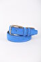 حزام جلد أصلي من جلد الغزال الأزرق مقاس 3.5 سم