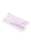 Shimmering Transparent Pencil Case - Daisy Pattern - 2