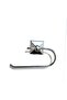 Stainless Open Wc Paper Holder Adhesive Practical Paper Holder Toilet Paper Holder - 6