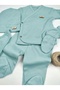 5-Piece Ribbed Newborn Baby Hospital Take-Home Set - 5