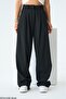 Women's Black Pocket Palazzo Trousers - 2