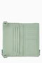 Genuine Leather Women's Wallet - Portfolio 8215 - Green - 2