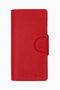 Genuine Leather Women's Wallet, Card Holder, Mother's Day 805 - Red
