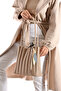 Mink Women's Shoulder and Shoulder Bag 32X26 Size