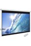 شاشة عرض كهربائية مع ريموت مقاس 203X152 سم 100 بوصة