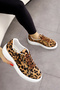 Dzy 046 Leopard Print Lace-Up Sneakers - 3
