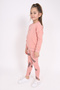 Girl's Kangaroo Pocket Embroidered Tights Set - 2