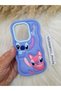 Xiaomi Redmi Note 13 Pro 4g Compatible Stitch Disney Lilo and Stitch Dough Silicone Luxury Case Cover