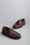 Select 2500 genuine leather casual men's shoes coffee - 4