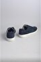 Select 245 genuine leather casual men's shoes navy blue suede - 4
