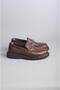 Seç 1110 Genuine Leather Men's Shoes Brown Croco - 3