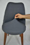 Anthracite Lacos Retro Chair Cover - 3