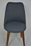 Anthracite Lacos Retro Chair Cover - 6