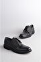 Choose 203 Genuine Leather Eva Sole Men's Shoes Black-Black - 7