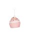 Christmas Tree Ornament Pink Cupcake 3 Pieces 10 Cm, Christmas Ornament, Christmas, Decor - 3
