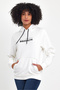 Women's Hooded Comfortable Fit Fleece Lined 3-Thread W. Brooklyn Printed Sweatshirt Spr24Swk04 - 7