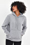 Women's Hooded Comfortable In-mold Fleece 3 thread SweatShirt spr24swk55