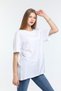 Süperlife Women's Crew Neck Oversize Fit T-Shirt Spr21Yk30 - 3