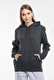 Superlife Women's Hooded Oversize Fit Thin Sweatshirt Spr21K55 - 2