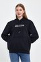 Women's Hooded Comfortable Fit Fleece Lined 3-Thread W. Brooklyn Printed Sweatshirt Spr24Swk04 - 4