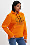 Women's Hooded Comfortable Fit Fleece Inside 3 Thread Los Angeles Printed Sweatshirt Spr24Swk10 - 6