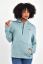 Superlife Women's Hooded Regular Fit Printed Thin Sweatshirt Spr21K61 - 4