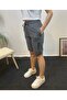 Women's Comfortable Fit Elastic Waist Pocket Printed Shorts SPR24SRK208 - 2