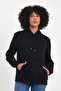 Women's Hooded Comfortable In-mold Fleece 3 thread SweatShirt spr24swk55 - 3