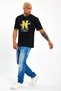 Men's Crew Neck Regular Fit N Printed T-Shirt Spr22ts113 - 4