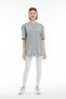 Women's Crew Neck Oversize Fit Brookyln Printed T-Shirt Spr21yk27