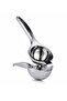 Set of 2 Stainless Steel Heavy Lemon Juicer and Garlic Exfoliate with Container - 2