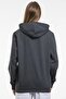 Superlife Women's Hooded Oversize Fit Thin Sweatshirt Spr21K55 - 5