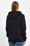 Women's Hooded Comfortable In-mold Fleece 3 thread NYC Printed SweatShirt spr24swK09 - 5