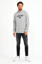 Superlife Men's Hooded Tokyo Printed Thin Sweatshirt