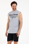 Men's Crew Neck Regular Fit New York Printed T-Shirt Spr22ts125 - 6