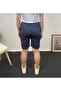 Women's Comfortable Fit Elastic Waist Pocket Printed Shorts SPR24SRK208 - 3