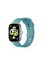 حزام ساعة TPU متوافق مع Redmi Watch - سماوي داكن - 4