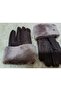 Unisex Complete Sheep Fur Lambskin Gloves - 4