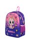Royalglow Patterned Waddell Licensed Purple Cat Kindergarten Bag Nursery Bag. - 3