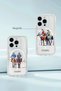 Sbprc iPhone 15 Pro Compatible Case Willie Transparent Magsafe Cover - Morandi - 3