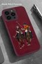 Sbprc iPhone 13 Pro Compatible Case 3D Pu Leather Inside Suede Jockey Cover - 4