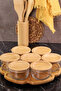 Duo - 7-Piece Rotating Tray, Bamboo Silicone Lid, Airtight Glass Breakfast Container 300 ml - 4
