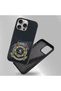Sbprc iPhone 16 Pro Max Compatible Case Abner Suede Embroidery Patterned Cover with Business Card - 3